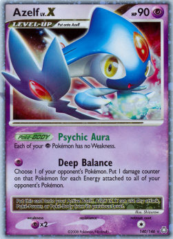 Azelf LV.X Legends Awakened #140/146