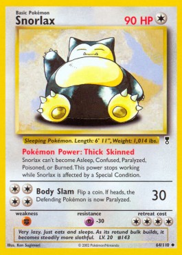 Snorlax - Legendary Collection #64/110