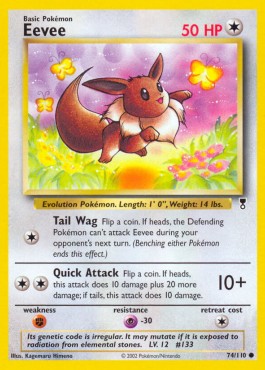 Eevee - Legendary Collection #74/110