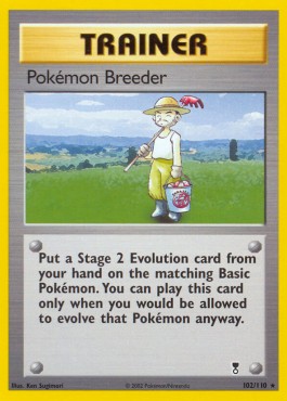 Pokémon Breeder Legendary Collection #102/110