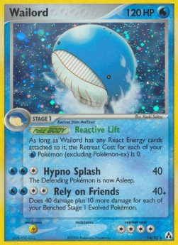 Wailord - EX Legend Maker #14