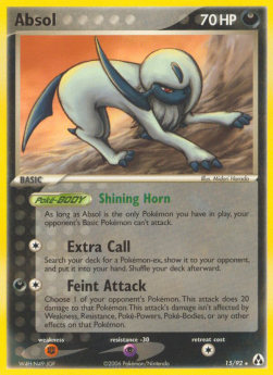 Absol - EX Legend Maker #15