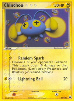 Chinchou - EX Legend Maker #50