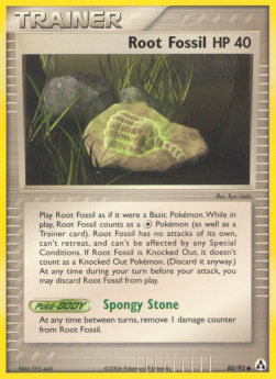Root Fossil EX Legend Maker #80