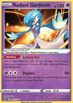 Radiant Gardevoir Lost Origin #069/196