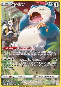 Snorlax - Lost Origin #10/196