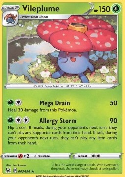 Vileplume - Lost Origin #003/196