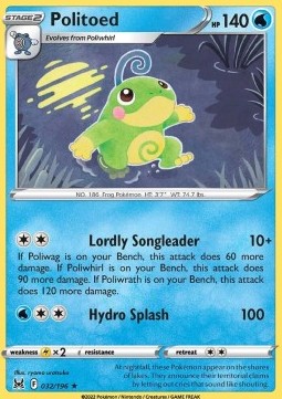 Politoed - Lost Origin #032/196