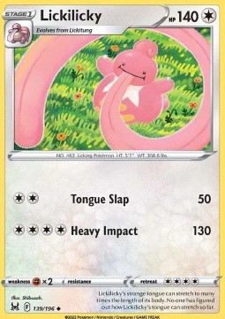 Lickilicky - Lost Origin #139/196