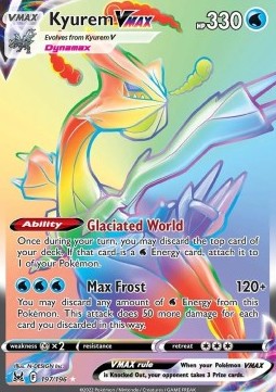 Kyurem VMAX - Lost Origin #197/196