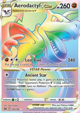 Aerodactyl VSTAR - Lost Origin #199/196