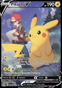 Pikachu V - Lost Origin #16/196