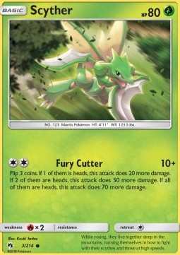 Scyther - Lost Thunder #3/214