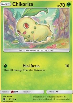 Chikorita - Lost Thunder #6/214