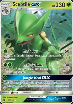 Sceptile GX - Lost Thunder #22/214