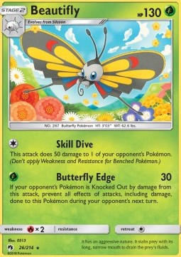 Beautifly - Lost Thunder #26/214