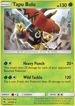 Tapu Bulu Lost Thunder #37/214