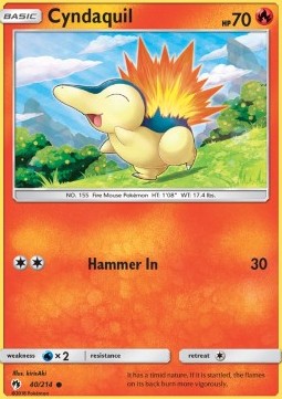 Cyndaquil - Lost Thunder #40/214