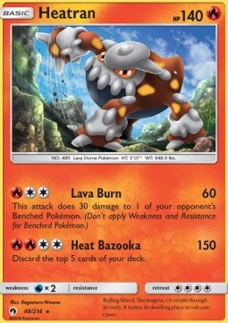 Heatran - Lost Thunder #48/214