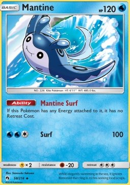 Mantine - Lost Thunder #58/214