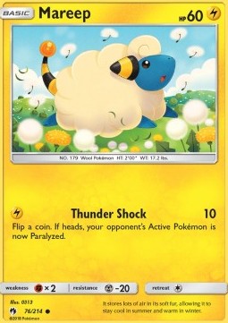 Mareep - Lost Thunder #76/214