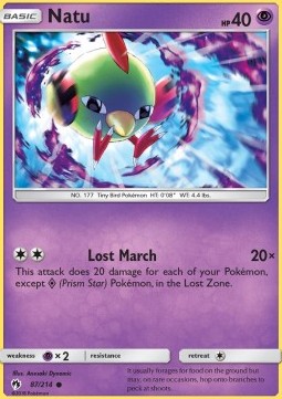 Natu - Lost Thunder #87/214