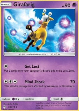 Girafarig - Lost Thunder #94/214