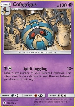 Cofagrigus - Lost Thunder #100/214
