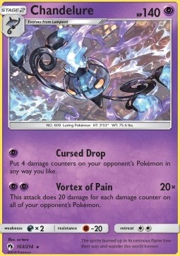Chandelure - Lost Thunder #103/214