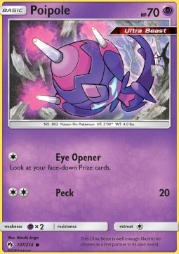 Poipole - Lost Thunder #107/214
