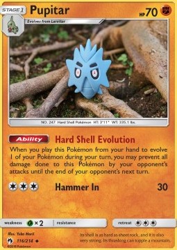 Pupitar - Lost Thunder #116/214