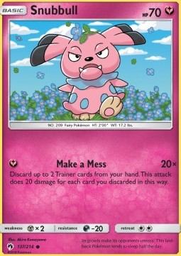 Snubbull - Lost Thunder #137/214