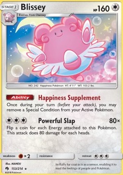 Blissey - Lost Thunder #153/214