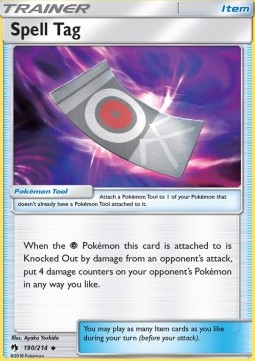 Spell Tag Lost Thunder #190/214