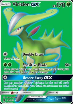 Virizion GX - Lost Thunder #197/214