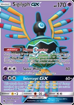 Sigilyph GX - Lost Thunder #202/214