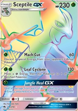 Sceptile GX - Lost Thunder #216/214