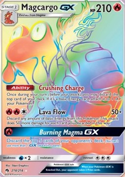 Magcargo GX - Lost Thunder #218/214