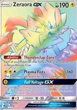 Zeraora GX - Lost Thunder #221/214