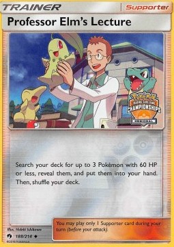 Professor Elm's Lecture Lost Thunder #188/214