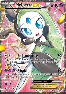 Meloetta EX - Legendary Treasures #25/113
