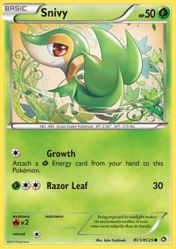 Snivy Legendary Treasures #1/113