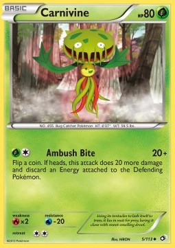 Carnivine - Legendary Treasures #5/113