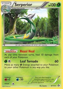 Serperior - Legendary Treasures #8/113