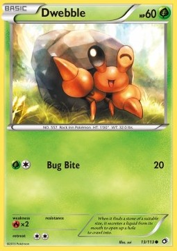Dwebble - Legendary Treasures #13/113