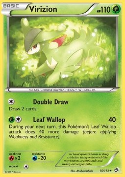 Virizion - Legendary Treasures #15/113