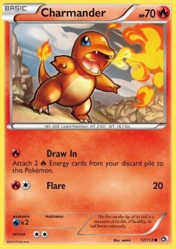 Charmander - Legendary Treasures #17/113