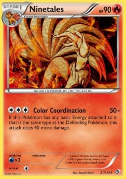 Ninetales - Legendary Treasures #21/113
