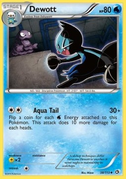 Dewott - Legendary Treasures #38/113