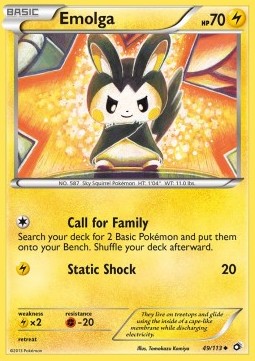 Emolga - Legendary Treasures #49/113